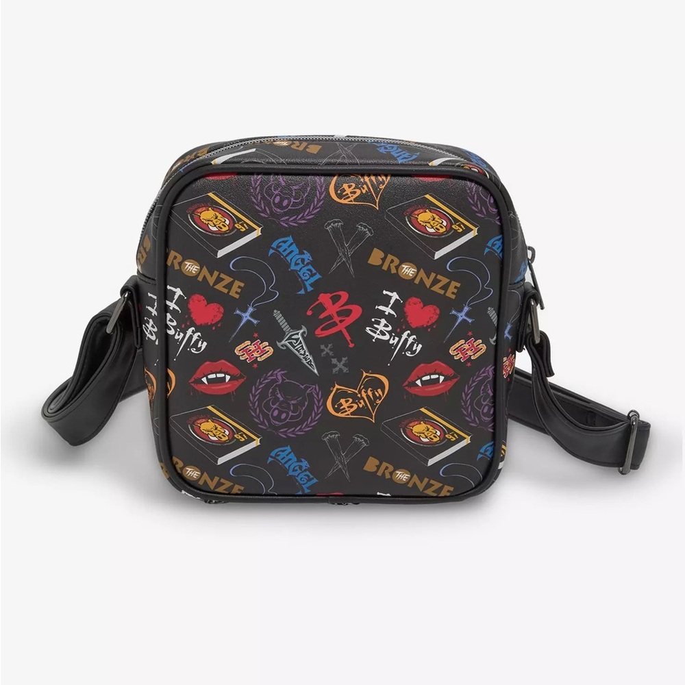 Loungefly Buffy The Vampire Slayer Icons Crossbody Bag Hot Topic